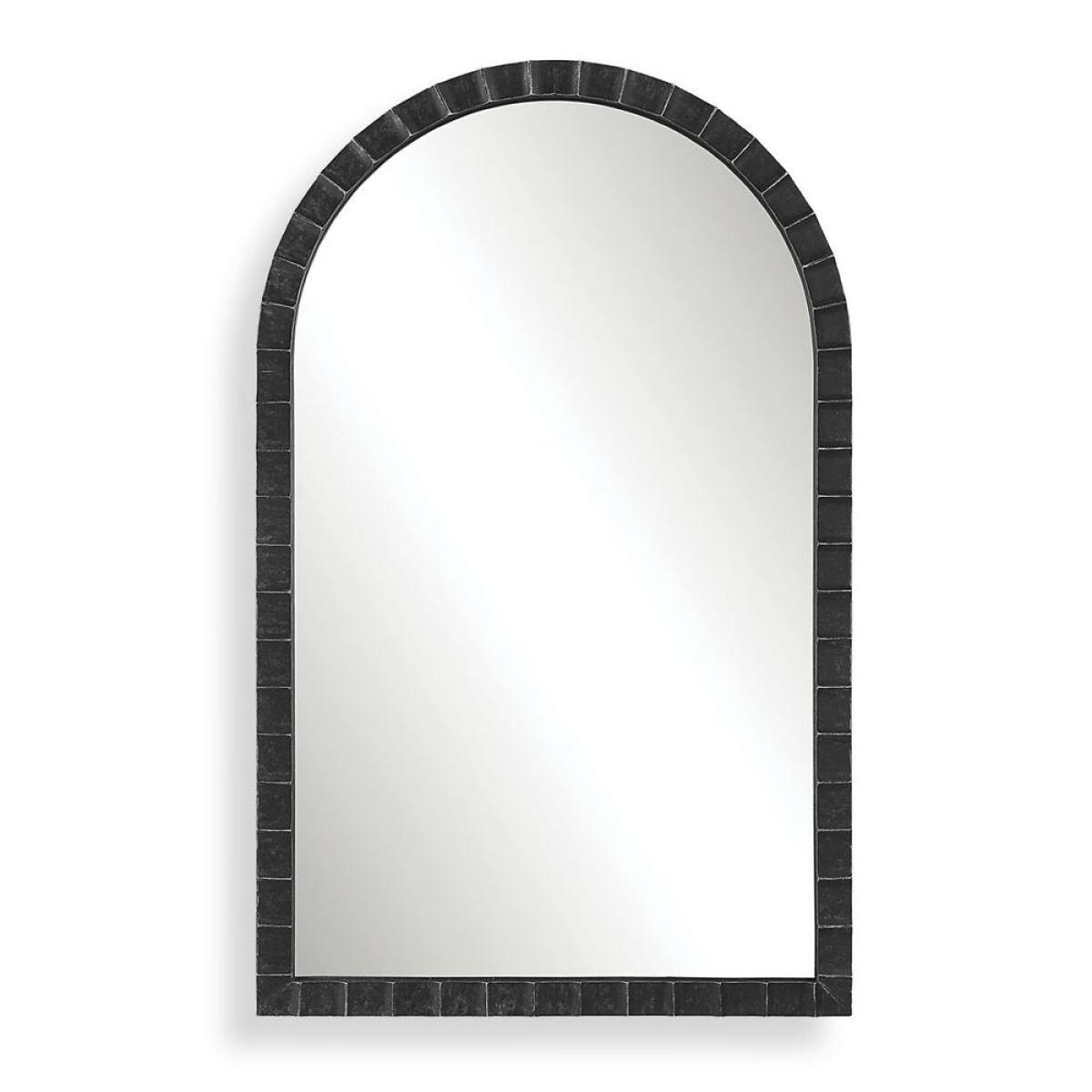 e73198e1884114cc2e8ecd5c638b703a Dandridge Arch Mirror, Black - Image 1