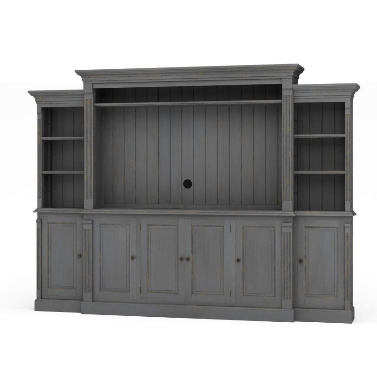 e73e5d4d321f4952df0a3adbc1a20938 French Hens Media Cabinet - Image 1