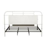 Vintage Series Queen Metal Bed - Antique White - Image 6