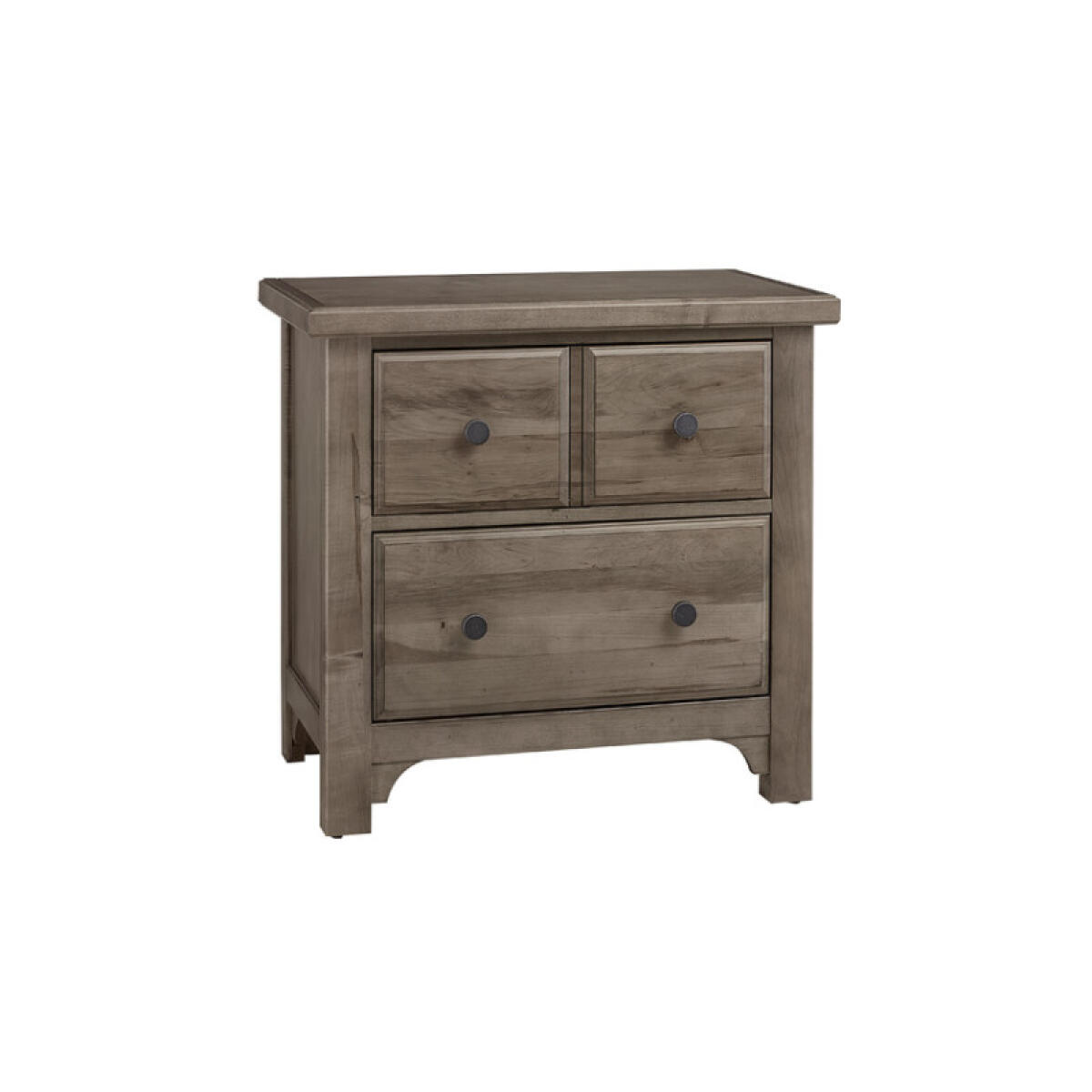 Cool Farmhouse NIGHT STAND – 2 DRWR Nightstands Gray 2 Cool Farmhouse NIGHT STAND – 2 DRWR Nightstands Gray 2