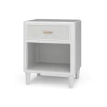 Lexington 1 Drawer Bedside Table W/ Rattan