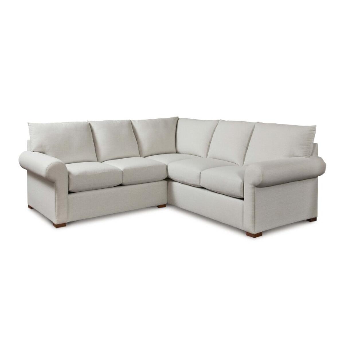 e78b9abf4ae47942735f3f92ba9fba33 Hanover Roll Arm L-Shaped Sectional - Image 1