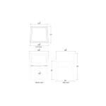 Sinclair Upholstered Dining Chair - Image 8