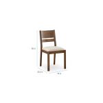 Origins Spence Dining Chair with Upholstered Seat - Image 6