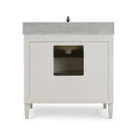 Cholet Single Vanity W/ Sink & Marble Top - Image 9