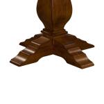 Creations Drop Leaf Pedestal Table Base Dining Table Bases Brown 9