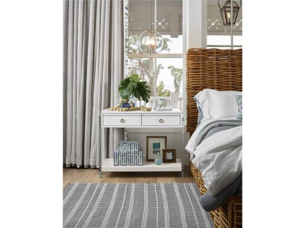 Getaway Coastal Living Home Collection Belize Nightstand Nightstands Cream 8