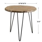 Runay Side Table Chairside Tables Brown 13