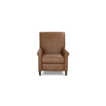 Nelson Leather Sock Arm Lay Flat Power Recliner