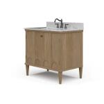 Eclipse Single Vanity W/ Sink & Marble Top - Image 3