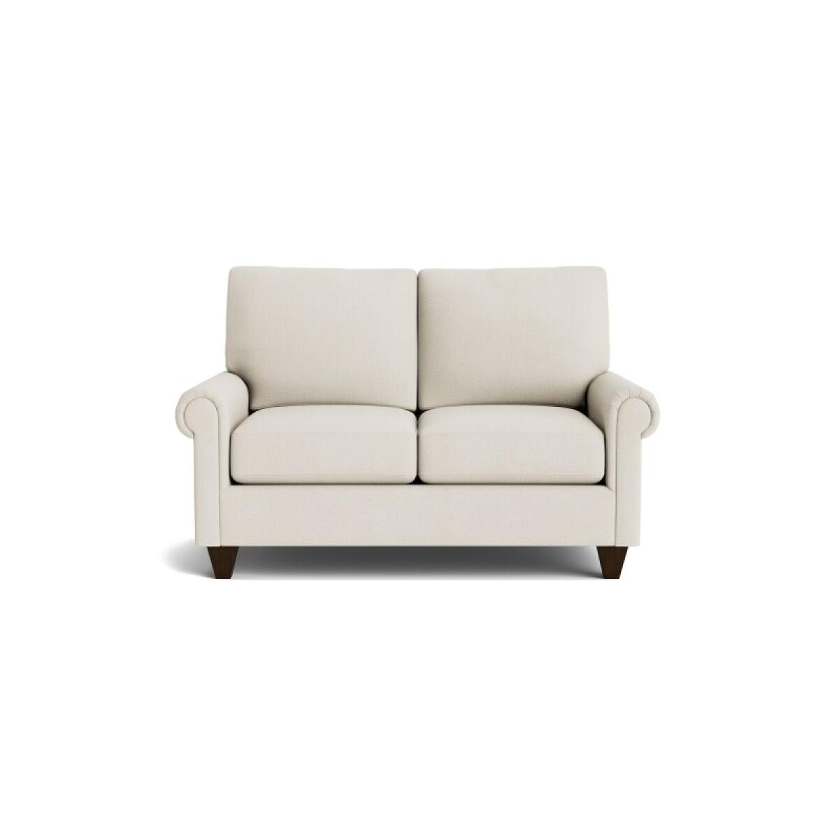 e82bfa6da222695f094463b980db78cf True Custom™ True Custom® Panel Arm Loveseat - Image 1