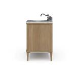 Eclipse Single Vanity W/ Sink & Marble Top - Image 5