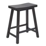 Creations 24 Inch Sawhorse Counter Stool - Slate - Image 3