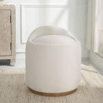 Swirl Swivel Ottoman - Image 5