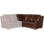 Sectionals 202 Reece Stationary Sectional with One-Piece Back Sectionals Bradington-Young 19