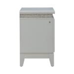 Reflections Nightstand w/ Lights and Charging Station - Image 6