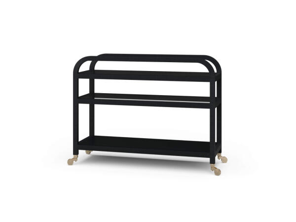 Vannes Bar Cart W/ Rattan Bar Furniture Bar Furniture