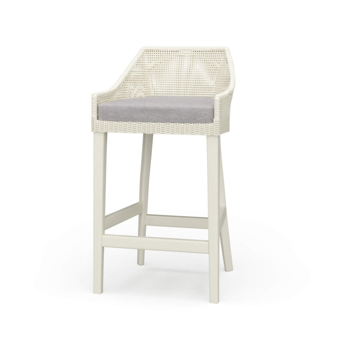 e926fc51c266881b2ab224e940161a17 Savanah Rattan Counter Stool W/ Seat Cushion - Image 1