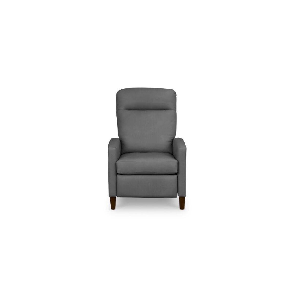 e92f505034ff96b50ca62c5dea593599 Emmett Leather Track Arm Lay Flat Power Recliner - Image 1