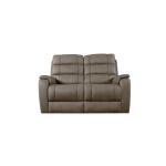 Wendell Leather Power Reclining Loveseat Recliners Bassett Furniture 4