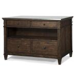 Complete Kitchen Island Dining Storage Brown 6