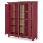 Pie Safe Dining Storage Barnwood Oak And Spiced Apple 16