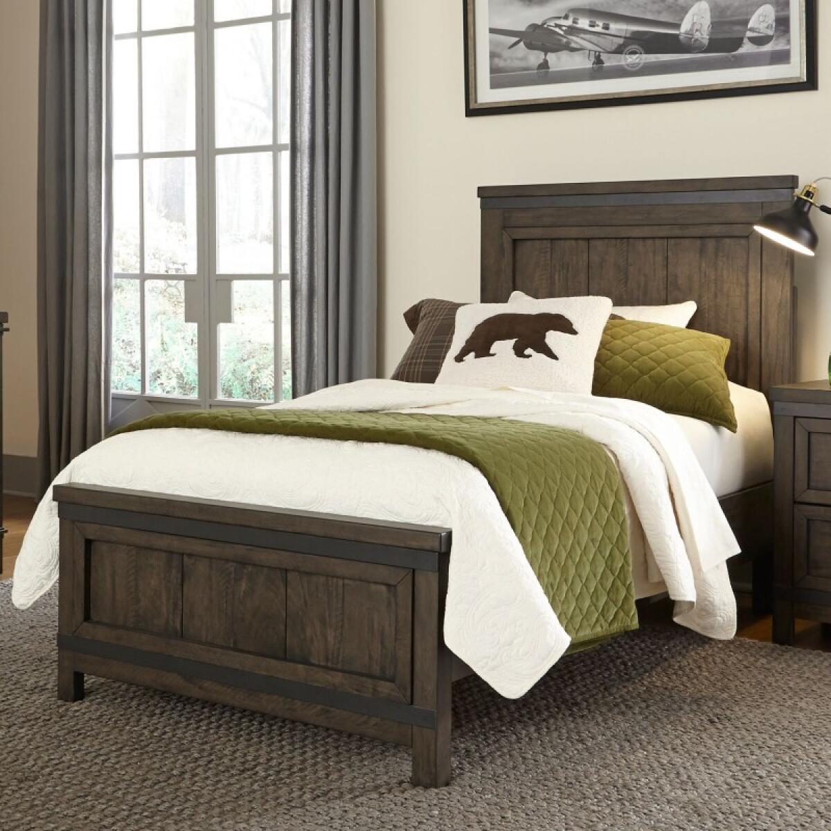 Thornwood Hills Twin Panel Bed Youth Beds Brown 2 Thornwood Hills Twin Panel Bed Youth Beds Brown 2