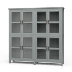 Madrone 8 Door Display Cabinet