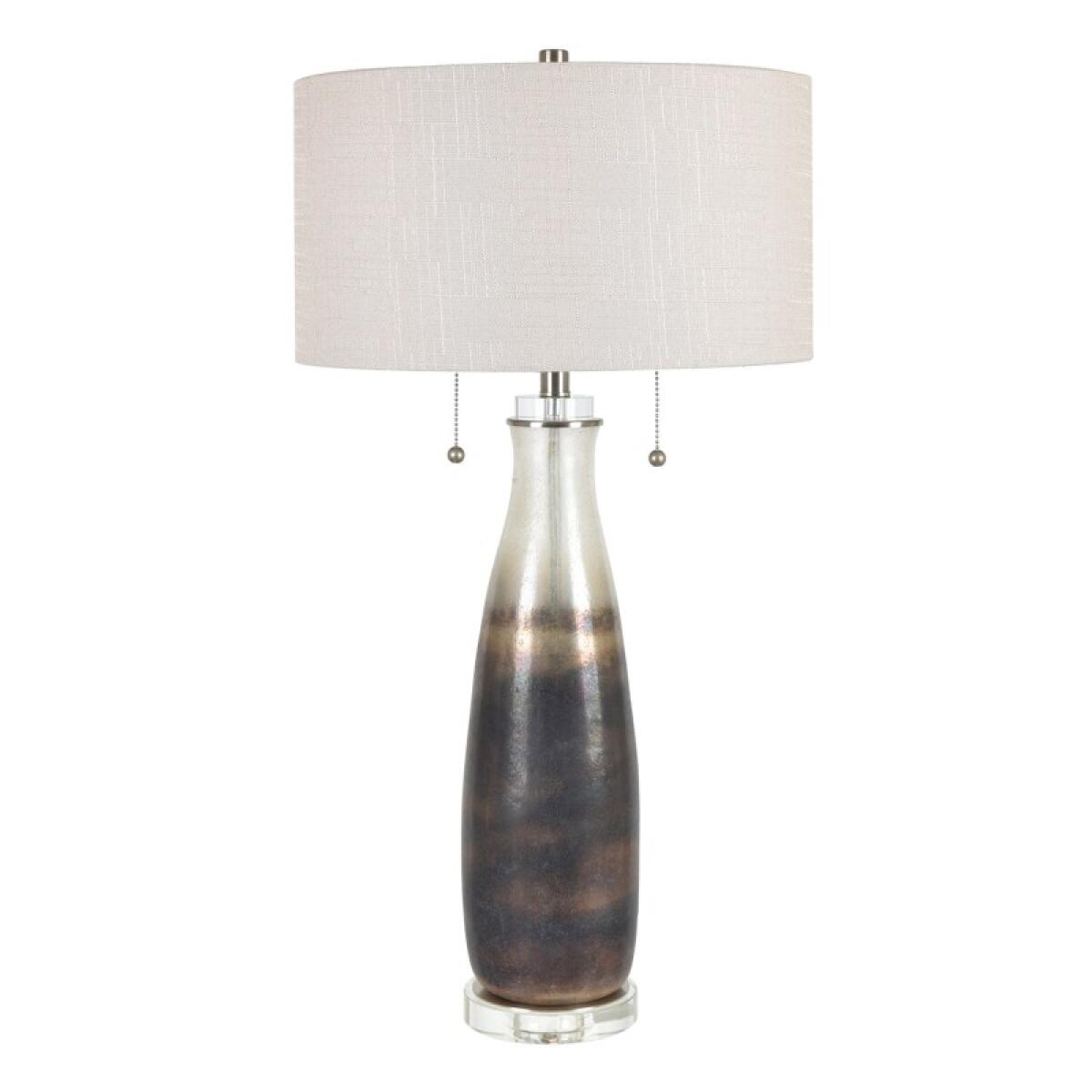Copeland Twin Pulls Table Lamp Lighting Brown 2 Copeland Twin Pulls Table Lamp Lighting Brown 2