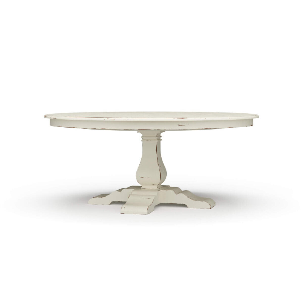 e9d3f97bc8410b86b88e73f997e7f310 Trestle Round Dining Table - Image 1