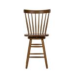 Creations 24 Inch Swivel Counter Chair - Tobacco - Image 4