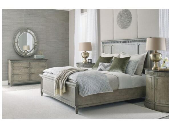 Savona Katrine Panel Queen Bed Complete Beds American Drew