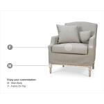 St.james Slipcoveed Chair - Image 3