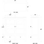 Kagu 2 Doors Sideboard W/ Raffia - Image 9