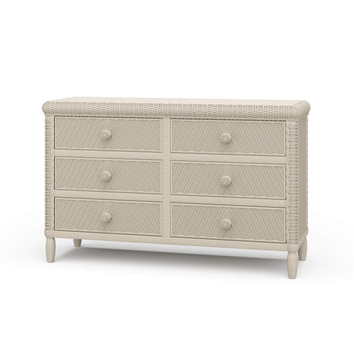 ea2307b13bb4ccdf8f7109dd33600fcd Oasis Rattan 6 Drawer Dresser - Image 1