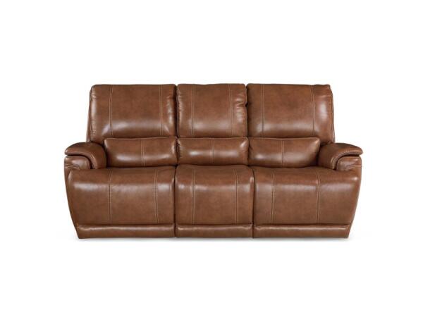 Burlington Leather Power Reclining Sofa Recliners Bassett Furniture