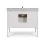 Chloe Single Vanity W/ Sink & Marble Top - Image 9
