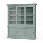 Hudson 88'' Bookcase W/ 3 Sliding Doors - Image 3