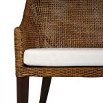 Savanah Rattan Loveseat W/ Cushion - Image 11