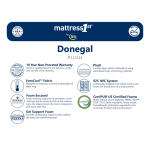 Donegal Plush Mattress 1st 15