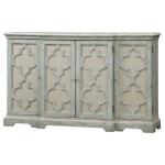 Sophie 4 Door Cabinet Dining Storage Cream 15