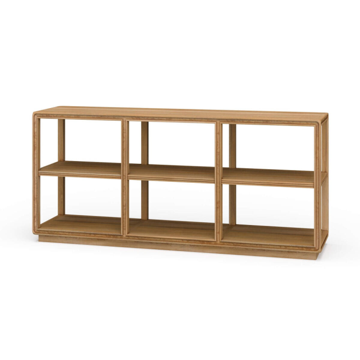 eaad2f4c18e682da40b4de239941580a Cohan Console Table W/ Wood Shelf - Image 1
