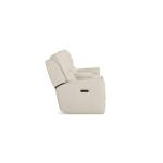 Raymond Leather Power Reclining Loveseat with Center Console - Image 8