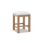 Upholstred Backless Counter Stool