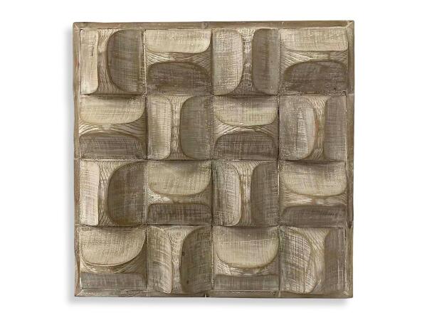 Pickford Wood Wall Decor, Natural Wall Decor Brown