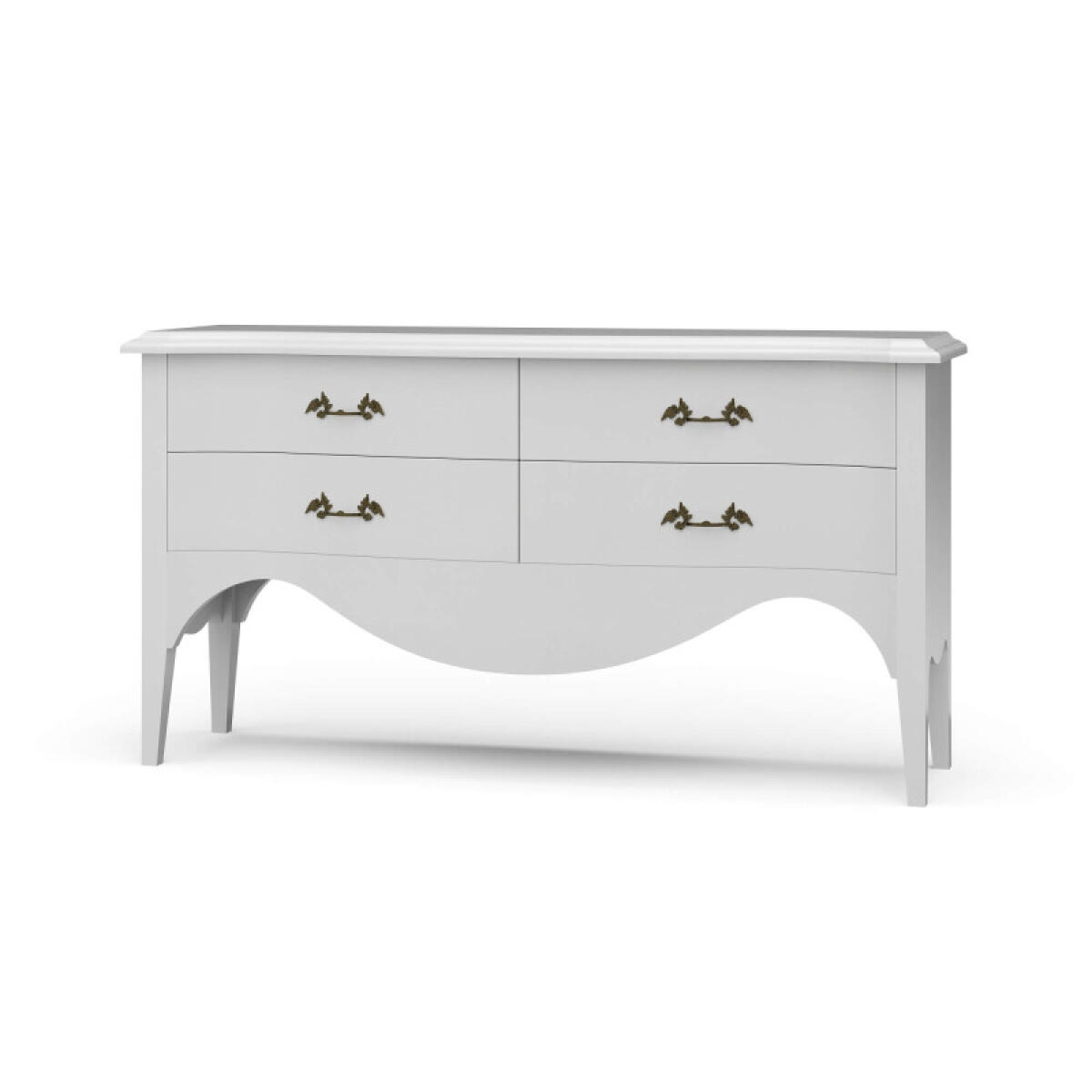 eb217384be9f77531b90e1fe0edb3a63 Normandy 4 Drawer Dresser - Image 1