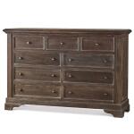 Huntley 9 Drawer Dresser Dressers Blue 16