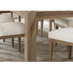 Dovetail Dining 100 inch GATHERING DINING TABLE Dining Tables Bleached White 15