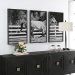 Galloping Forward Framed Prints, S/3 Art Art 16