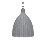 Hampton Rattan Pendant Small